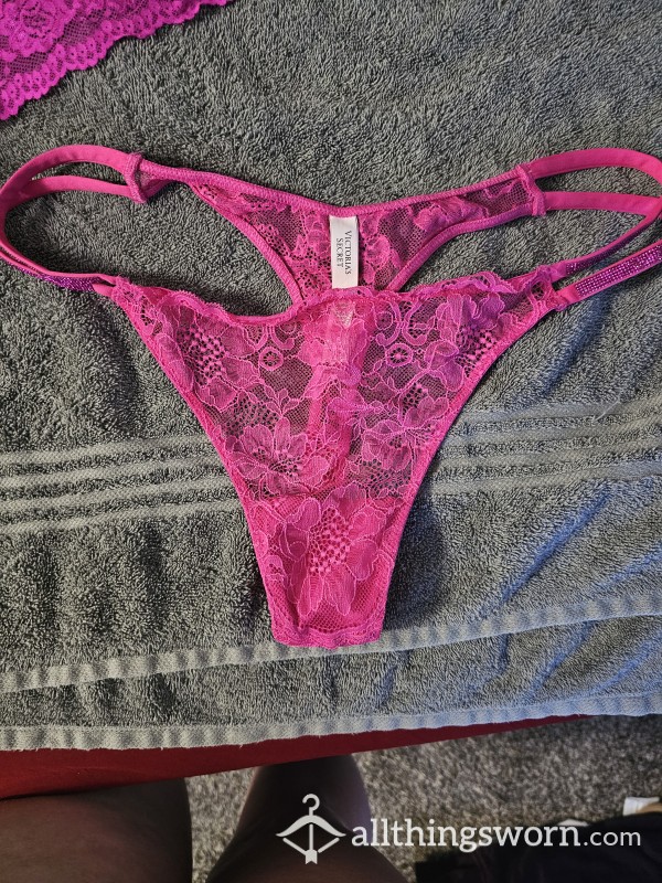 Pink Victoria Secret Thong