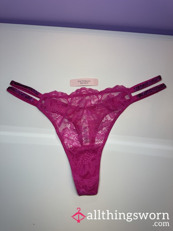 Pink Victoria Secret Thong X