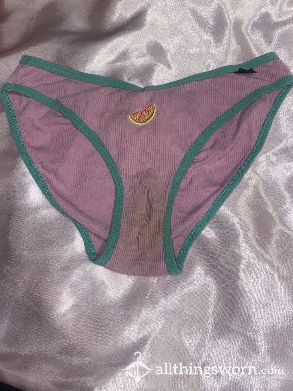 Pink Vs Medium Panties Well Worn