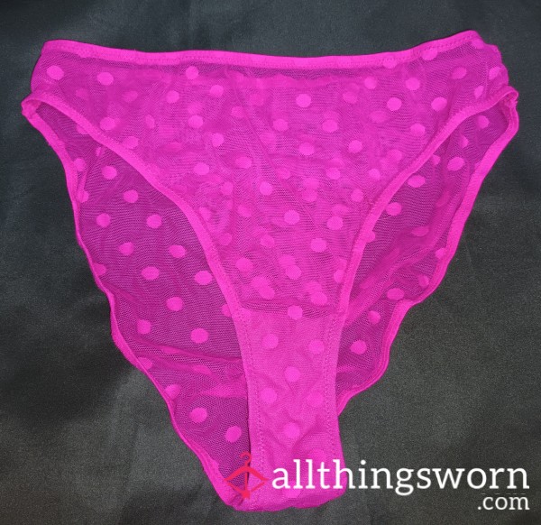 Pink Well-worn 24hr Knickers