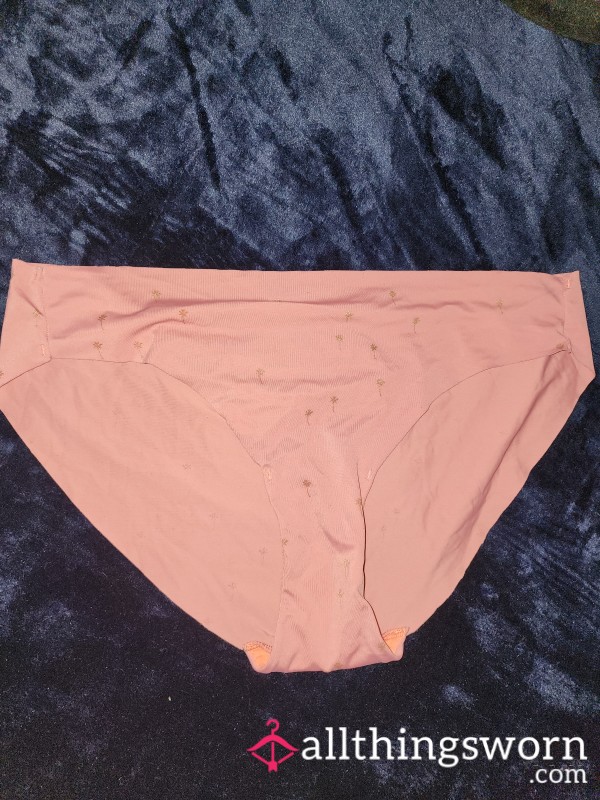 Pink Well-worn Panties To Be Soaked For You