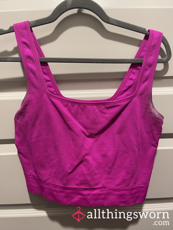 Pink Workout Top