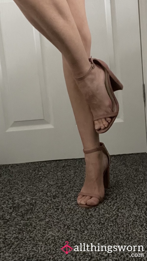 Pink Worn Heels