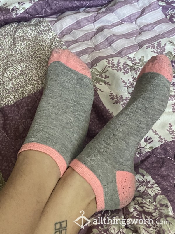 Pink/grey Smelly Socks🧦💕