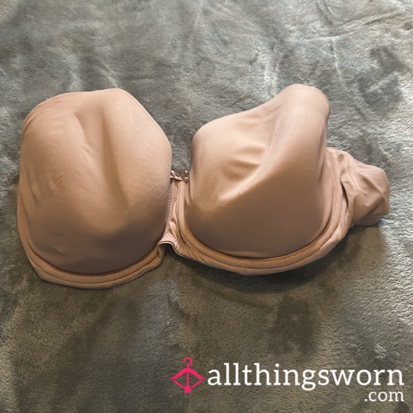 Pink/Nude Bra - Size UK 40D - SSBBW