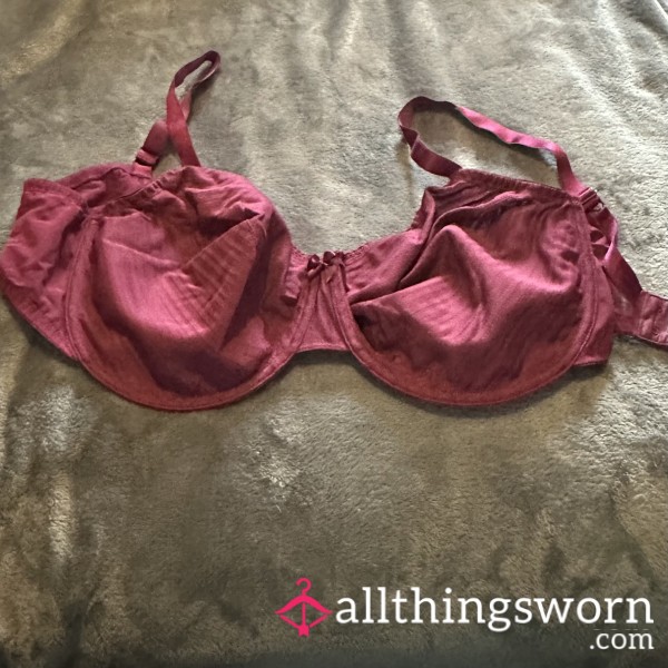 Pinky Red Bra - Size UK 44E - SSBBW