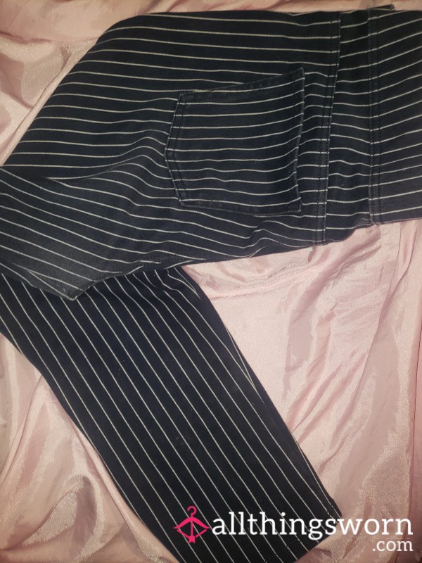 Pinstripe Capris