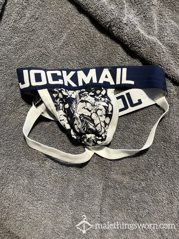 Pi*sed/c*mmed In L Jockstrap