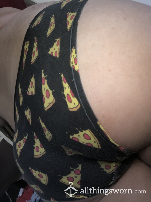 Pizza Graphic Undies ! Well Worn