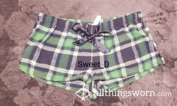 Plaid PJ Shorts