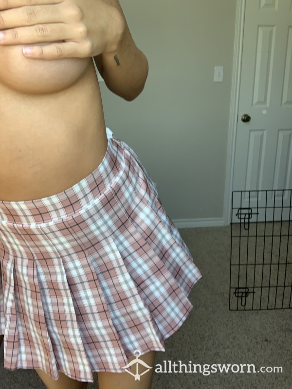 Plaid School Girl Skirt