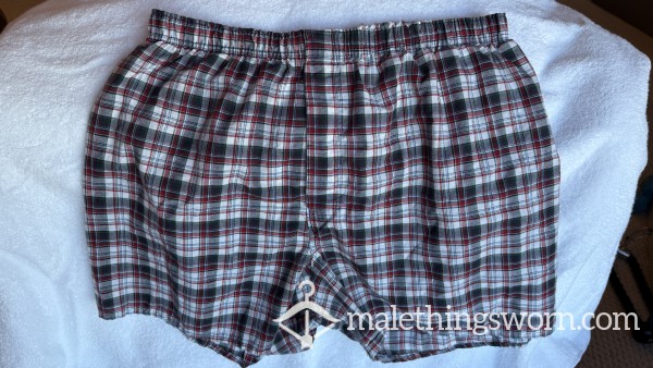 Plaid Well Worn Boxers