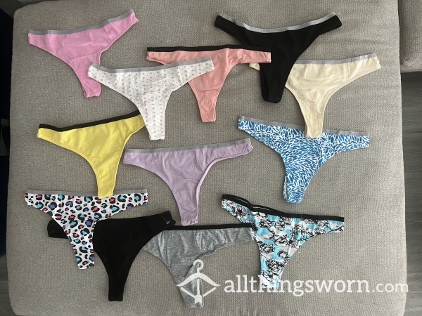 Cotton Thongs