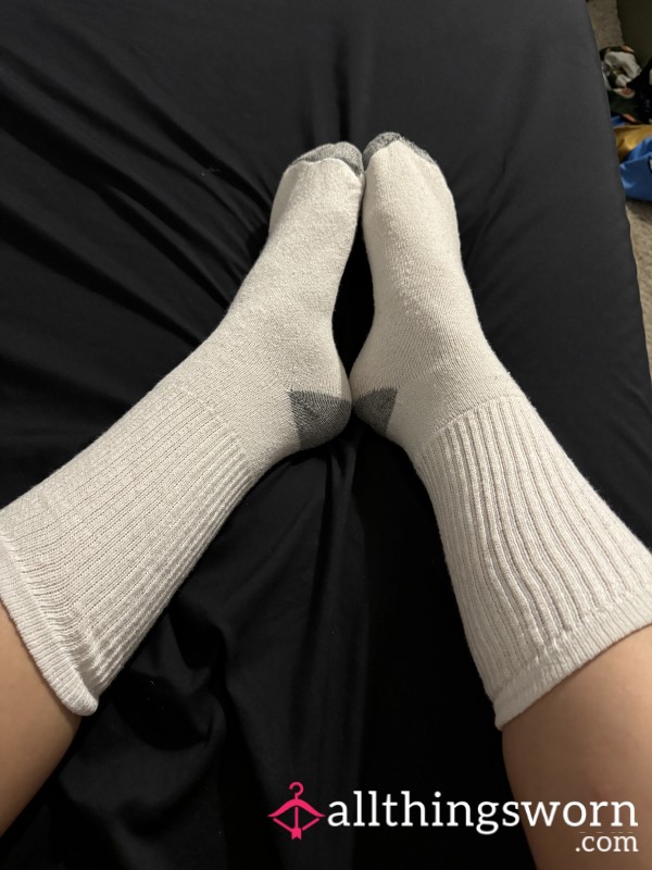 Plain White Socks