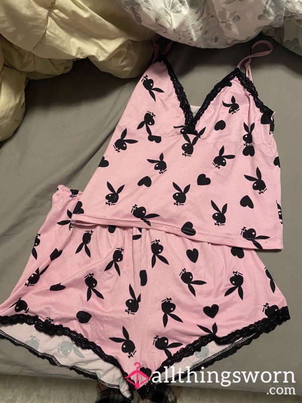 Playboy Two Piece Pyjama Set X