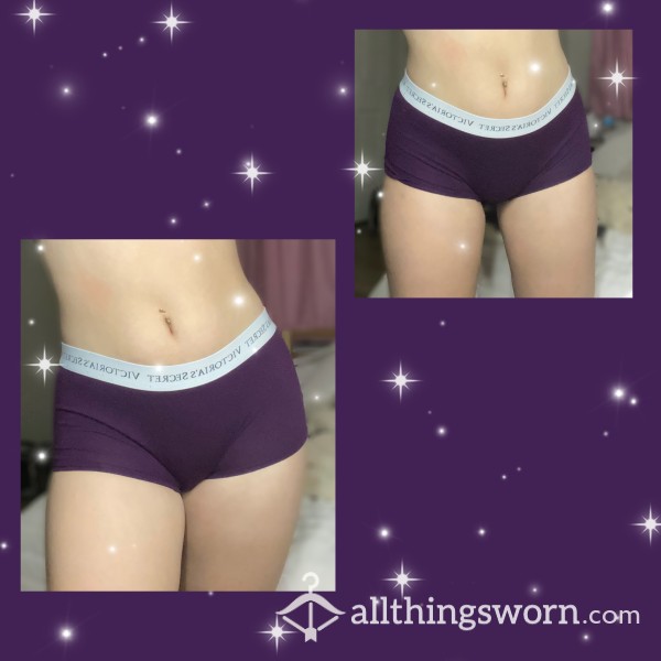 Playful Purple Boyshort’s