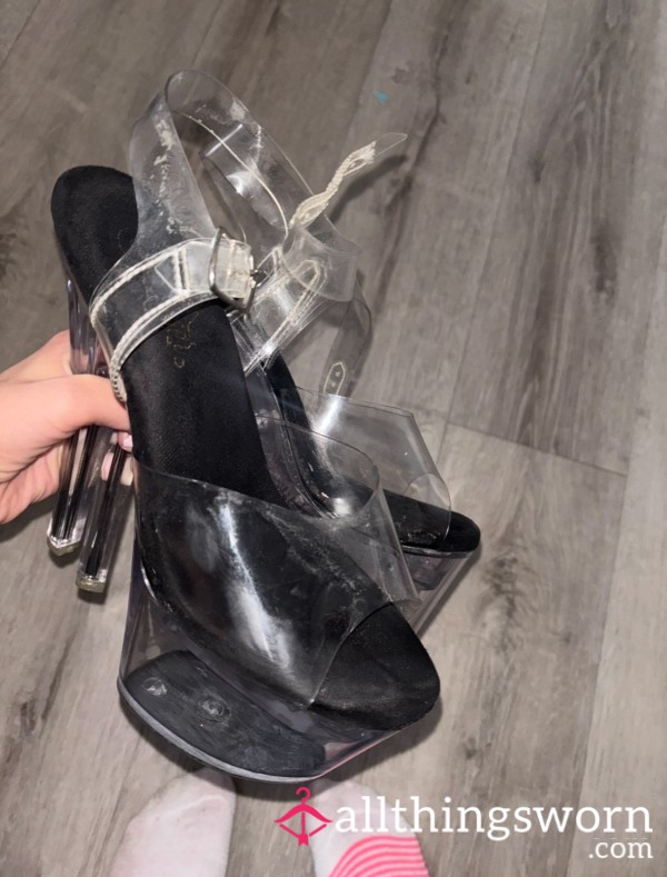 Pleaser Heels Worn By A Dancer