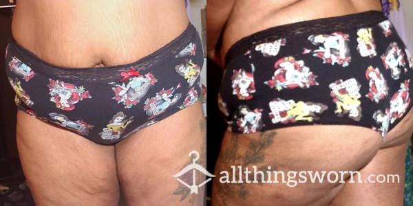 Plus Size Black Disney Princess Boyshorts