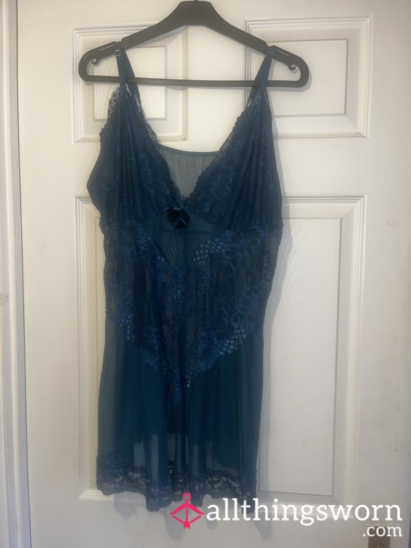 Plus Size Lingerie Teal