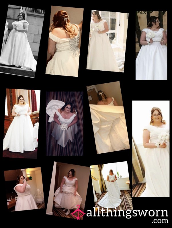 Plus Size Wedding Dress For Sissys