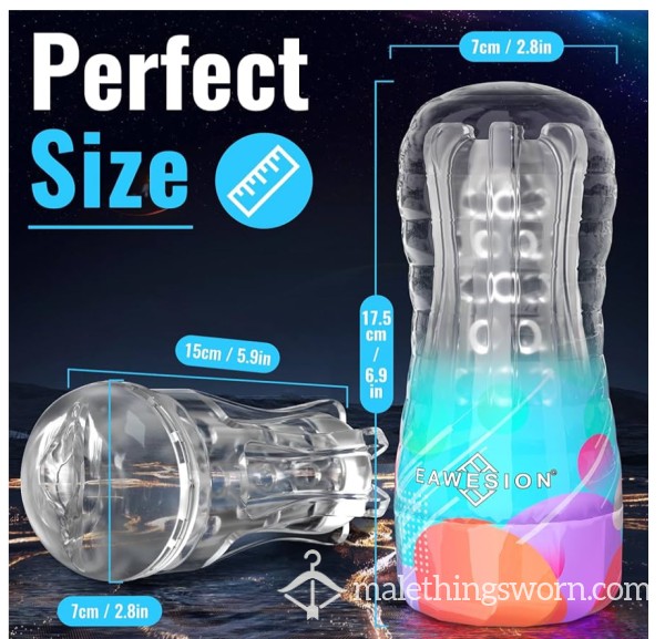 Used & Filled Compact Fleshlight With Video And Optional C*m Vial