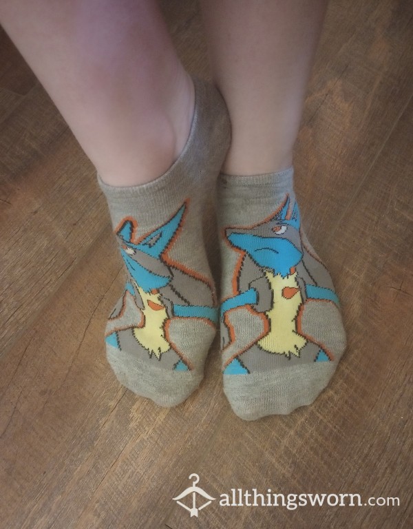 Pokemon Lucario Socks