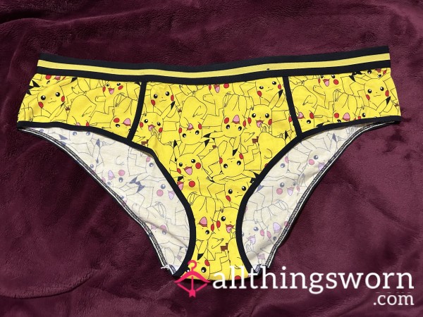 ~POKÉMON PIKACHU PRINT COTTON CHEEKY PANTY~