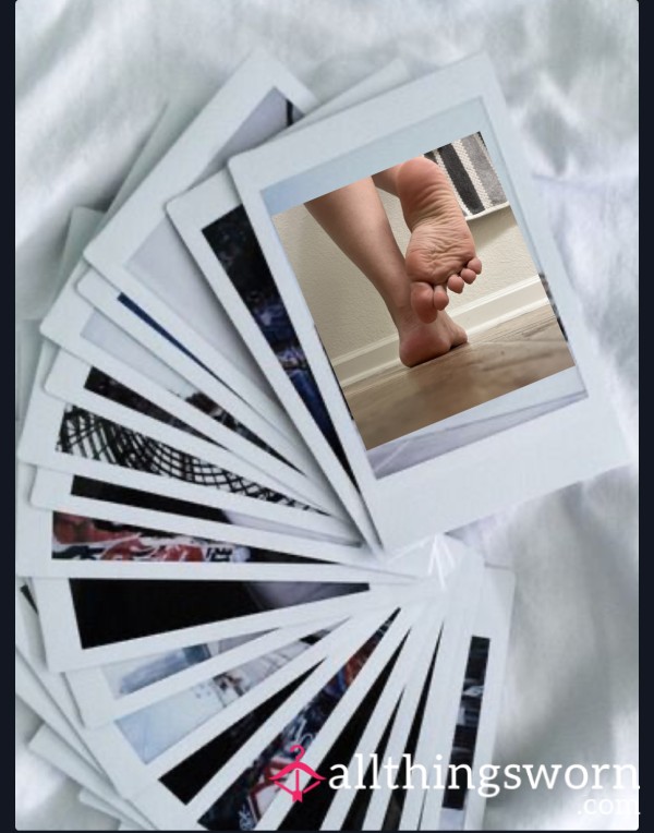 Polaroid Foot Pics