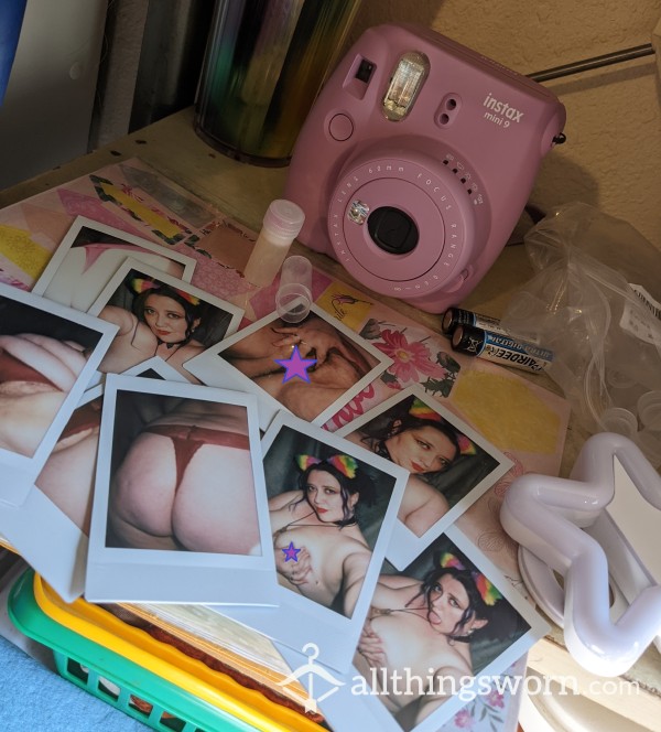 Polaroid Mini Pics - A Picture Is Worth 1,000 Words! Both Custom And Premade. C*m Tributes - Keepsakes