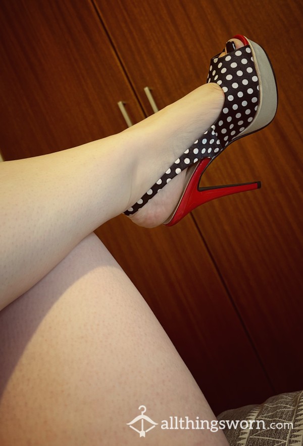 Polka Dot Heels