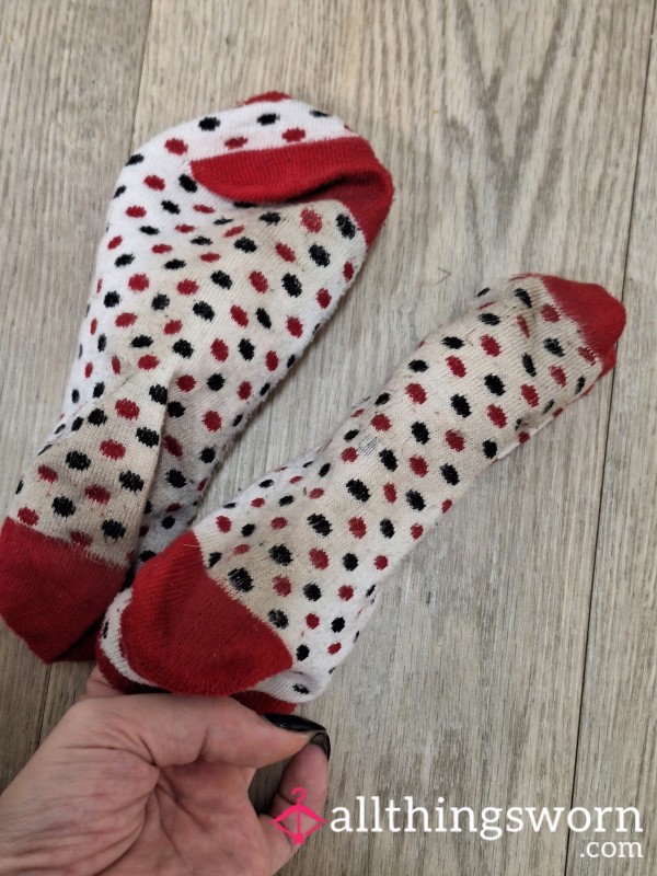 🔴 Polka Dot Socks