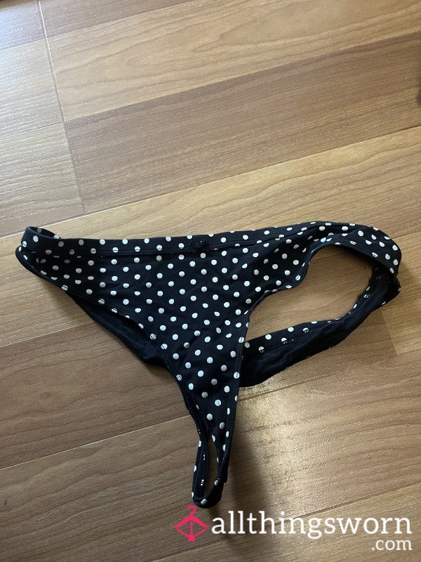 Polka Dot Thong