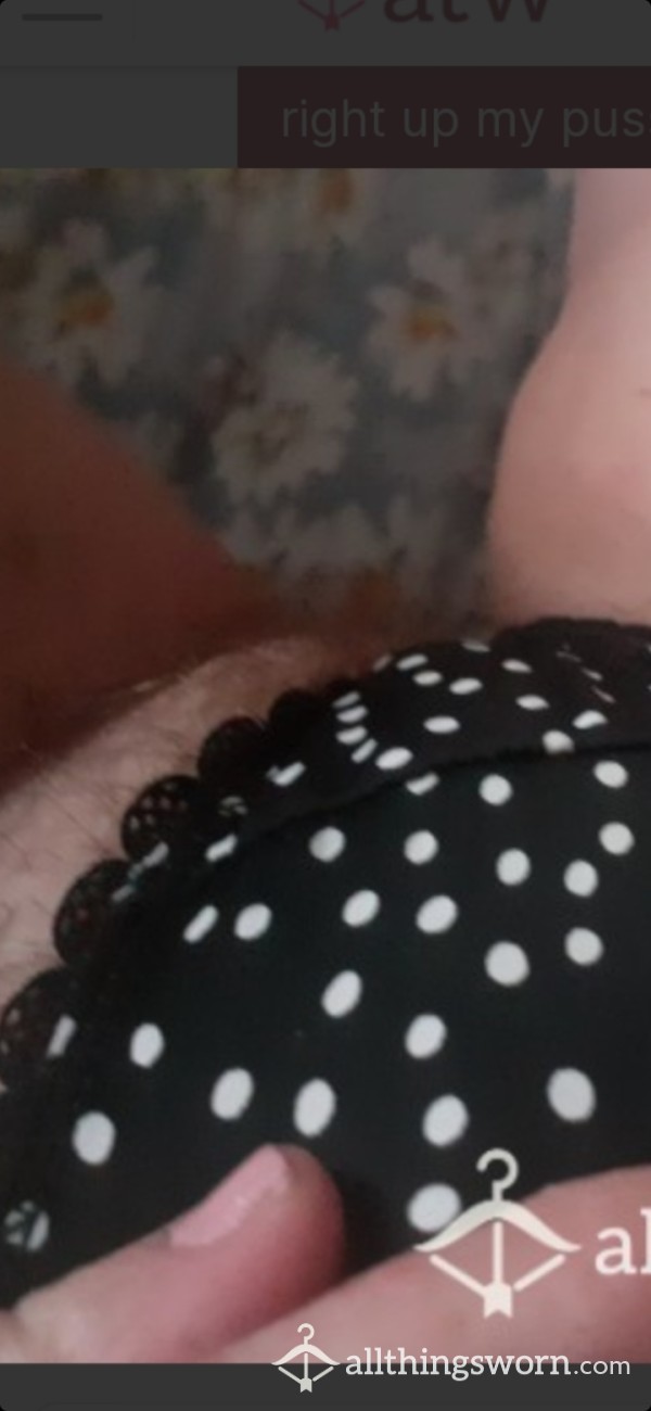 Polka Dot Thong