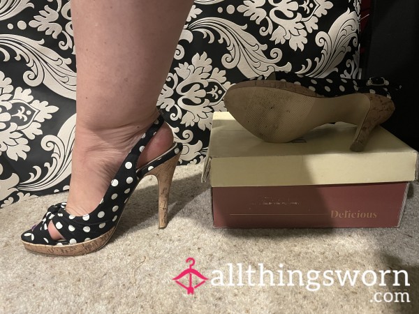 Polkadot Heels With Box