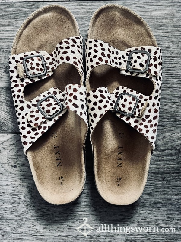 Polkadot Sandals Well Worn