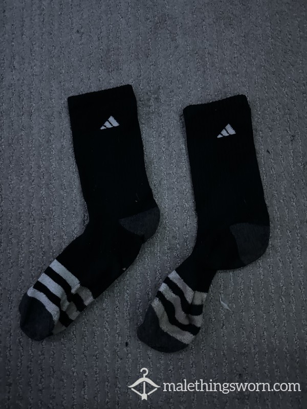 Post-gym Adidas Socks