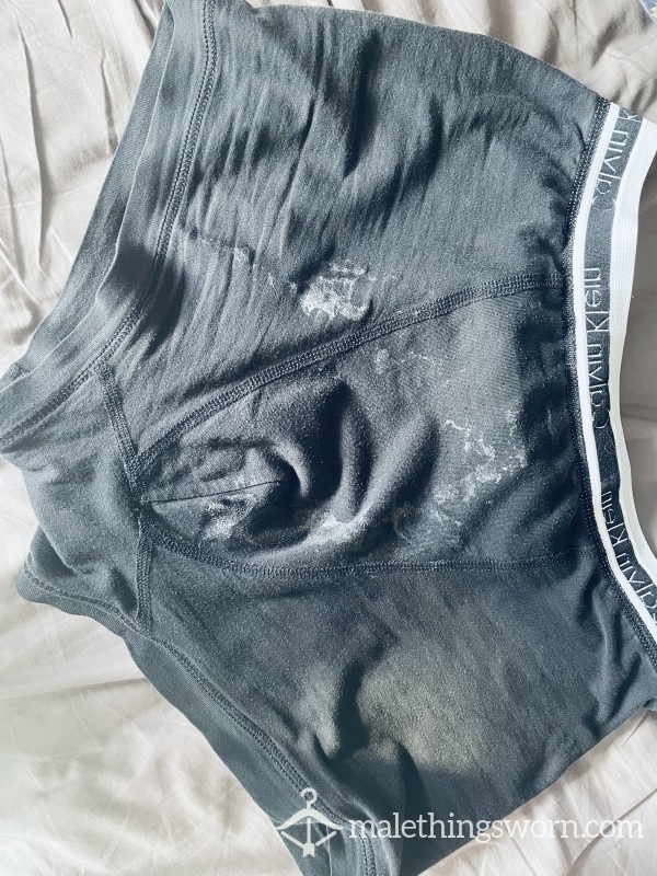 Pre C*m Stained Underwear