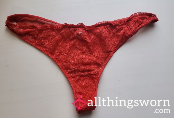 Pre-worn Dry Cream Panties