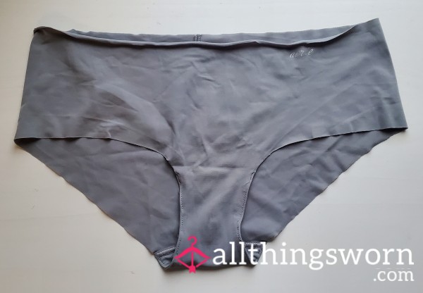 Grey Fullback No Show Panties