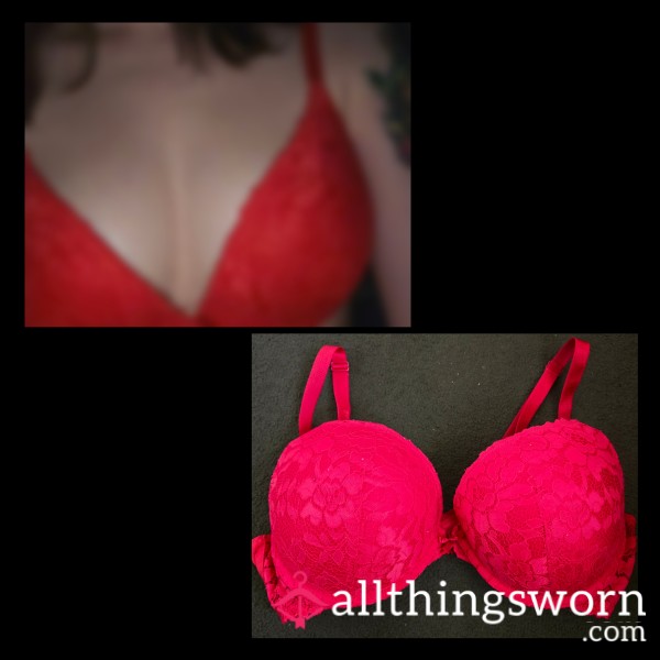 Pre-worn Red Bra ❤️