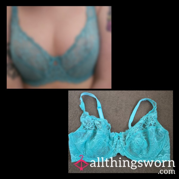 Pre-worn Teal Bra 💙