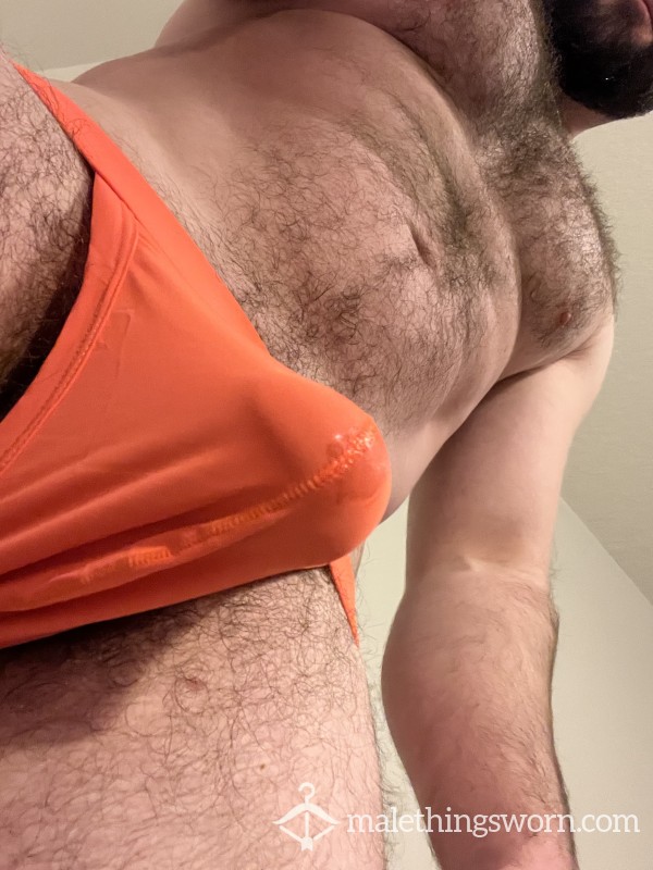 Prec*m Soaked Orange Jock