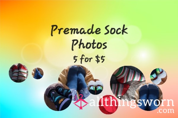 Premade Sock Photos