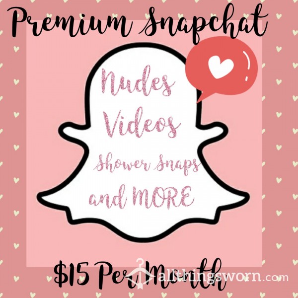 Premium Snapchat