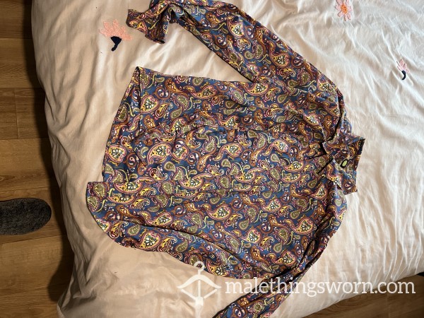 Pretty Green Shirt Paisley