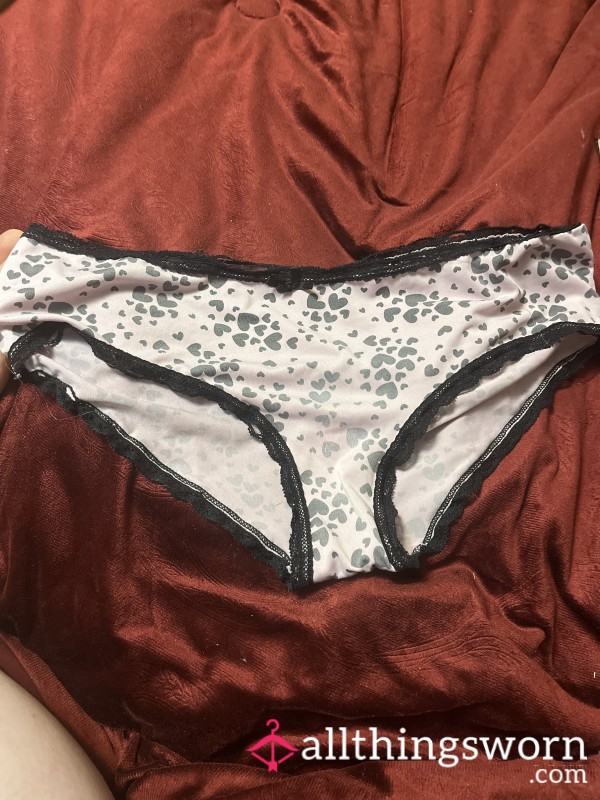 Pretty Heart Undies For Valentine’s Day