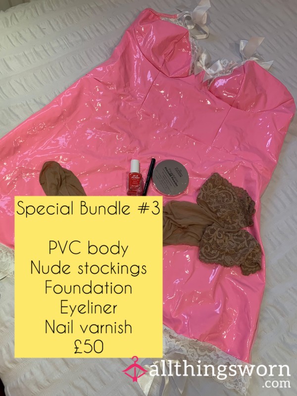 Pretty In Pink Sissy Package * Pink PVC Body