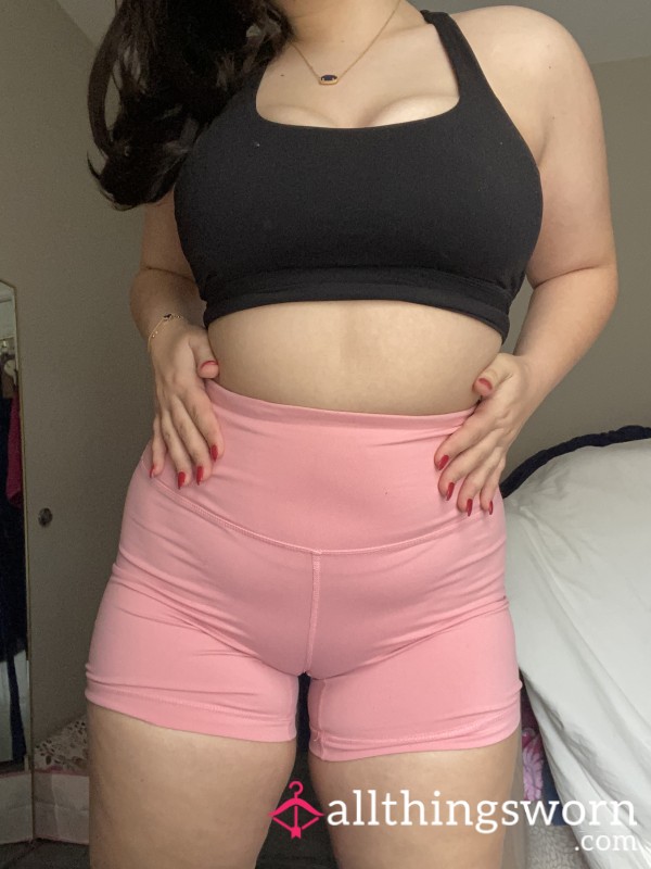 🌸 Pretty In Pink Workout Shorts 🌸