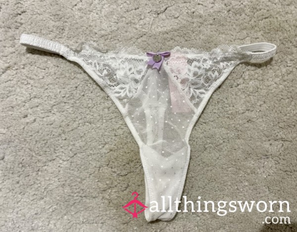 Pretty Lacey Thongs