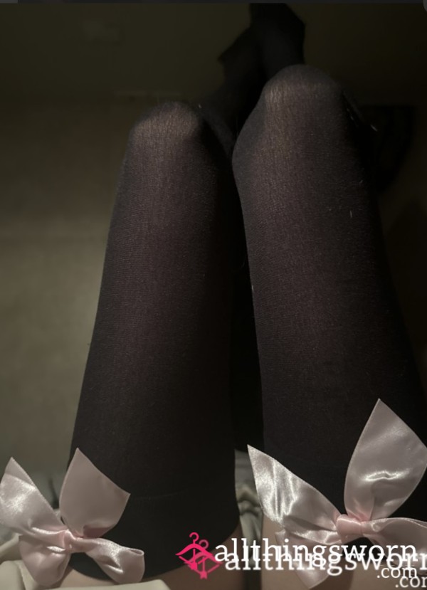 Pretty Little Bow Stockings!